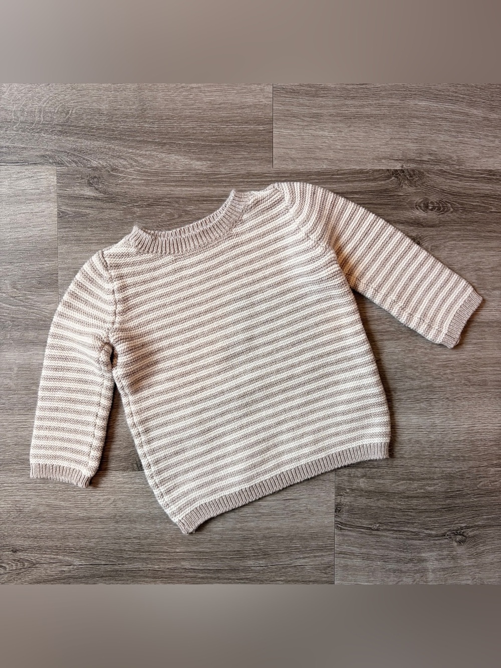 Carter's baby boys striped knit sweater